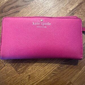 Kate Spade New York Spencer Metallic Small Slim Bifold Wallet